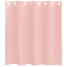 Cortinas de gasa con ojales 2 uds rosa 140x140 cm 4
