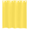 Cortinas de voile com ilhós 2 pcs amarelo 4
