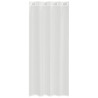 Cortinas de voile com ilhós 2 pcs branco 4