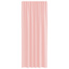 Cortinas de voile com laços 2 pcs rosa 140x245 cm 4