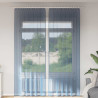 Cortinas de voile com laços 2 pcs azul real 140x260 cm 1