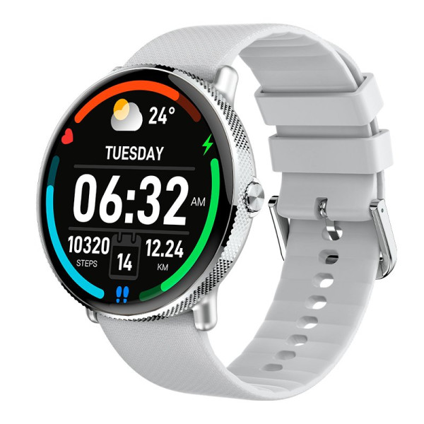 Smartwatch COOL Pantalla AMOLED Forever Silicona Gris (Llamadas, Salud, Deporte) M 4
