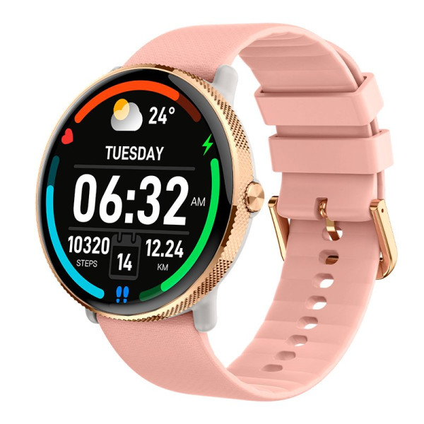 Smartwatch COOL Pantalla AMOLED Forever Silicona Rosa (Llamadas, Salud, Deporte) M 5
