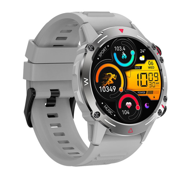 Smartwatch Pantalla Amoled COOL Adventure Silicona Gris (Llamadas, Salud...) M 3