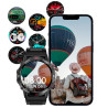 Smartwatch Pantalla Amoled COOL Adventure Silicona Gris (Llamadas, Salud...) 6