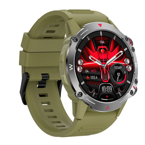 Smartwatch Pantalla Amoled COOL Adventure Silicona Verde (Llamadas, Salud...) M 2