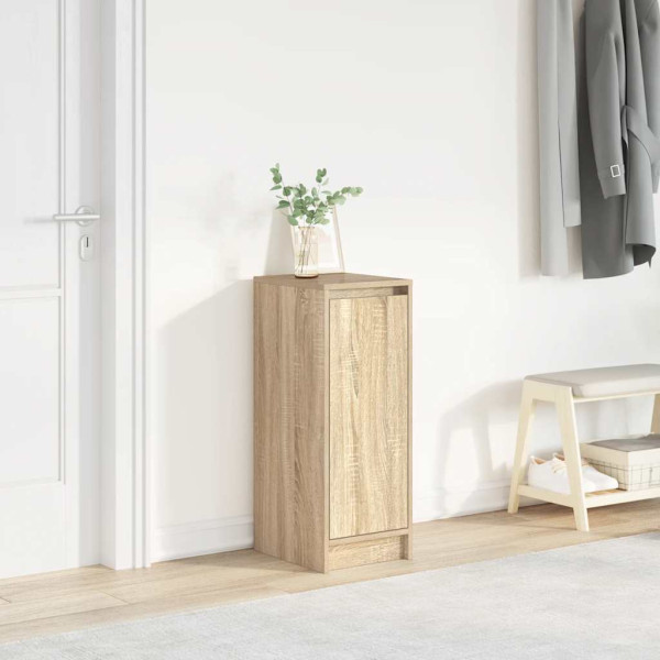 Zapatero roble Sonoma 29.5x34x76 cm Madera de ingeniería D