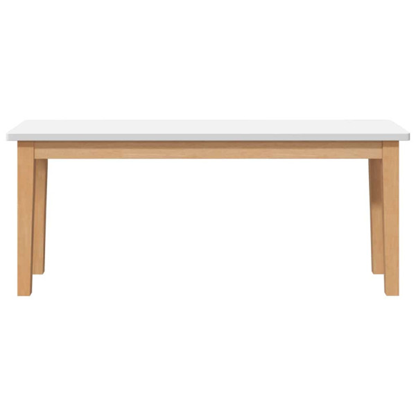 Banco 110 cm madeira seringueira maciça M 4