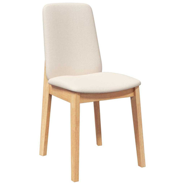 Cadeiras de jantar com almofadões 2 pcs madeira maciça M 4