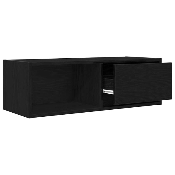 Móveis de TV 2pcs 80x31x25.5cm deriv. madeira carvalho preto M 5