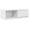 Móvel p/ TV 80x31x25.5 cm derivados de madeira branco 2