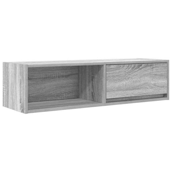 Móvel de TV 100x31x25.5 cm derivados de madeira cinzento sonoma M 2
