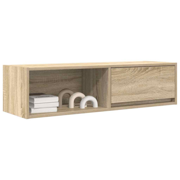 Móveis de TV 2pcs 100x31x25.5cm deriv. madeira carvalho sonoma M 4