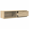 Muebles de TV 2uds Roble Sonoma 100x31x25.5cm Madera ingeniería 5