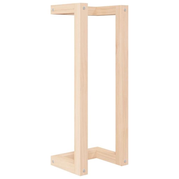Toallero de madera maciza de pino 23x18x60 cm M 2