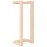 Toallero de madera maciza de pino 23x18x60 cm 2