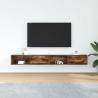 Muebles de TV 2 uds madera ingeniería color roble 100x31x25.5cm 3
