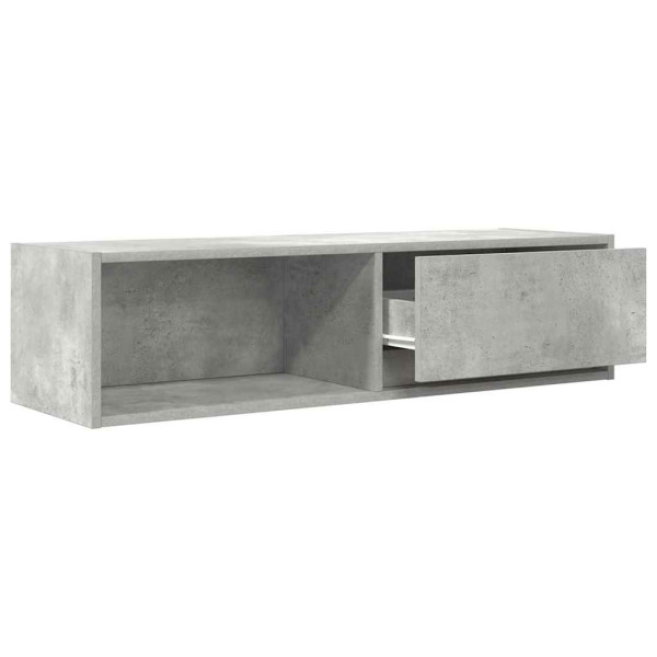 Muebles de TV 2 uds gris hormigón 100x31x25.5 cm M 5
