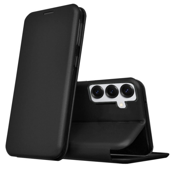 Funda COOL Flip Cover para Samsung S921 Galaxy S24 / S25 Elegance Negro D