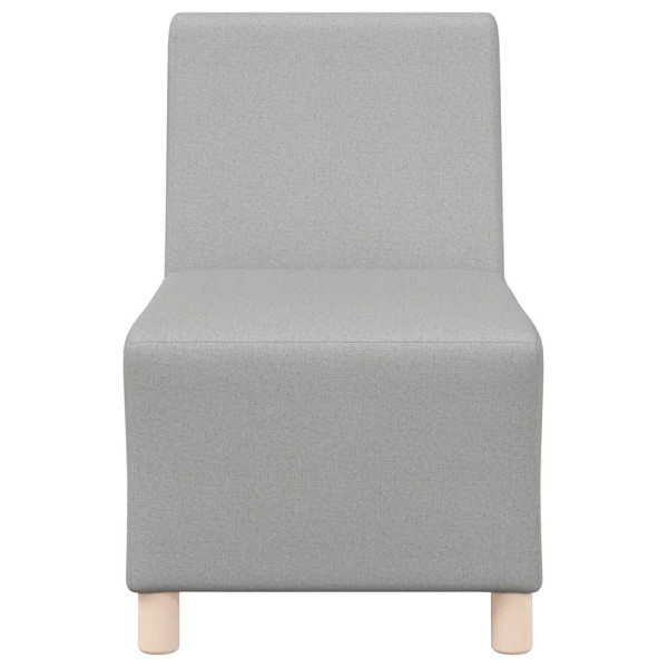 Sillón de tela gris nube 55 cm M 4