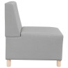 Sillón de tela gris nube 55 cm 5