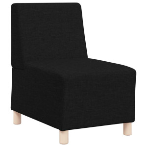 Sillón de tela negro 55 cm H