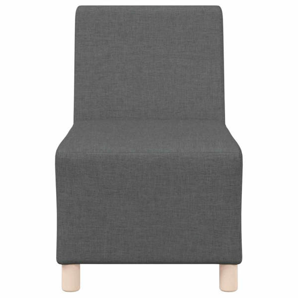 Sillón Sofá Tela Gris Oscuro 55 cm M 4