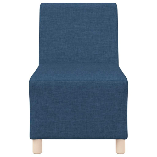 Sillón de tela azul 55 cm M 4