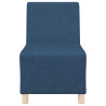 Sillón de tela azul 55 cm 4
