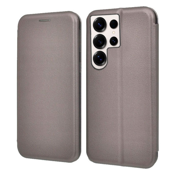 Funda COOL Flip Cover para Samsung S938 Galaxy S25 Ultra Elegance Plata M 5