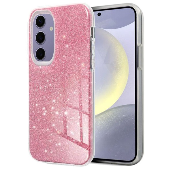 Carcasa COOL para Samsung S921 Galaxy S24 / S25 Glitter Rosa D