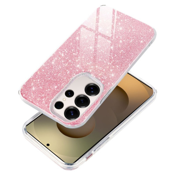 Carcasa COOL para Samsung S938 Galaxy S25 Ultra Glitter Rosa M 2