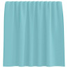 Cortinas de gasa con trabillas 2 uds turquesa 140x140 cm 4