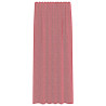 Cortinas de gasa con trabillas 2 uds rojo vino 140x245 cm 4