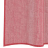 Cortinas de voile com laços 2 pcs vermelho tinto 140x245 cm 5