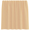 Cortinas de gasa con trabillas 2 uds arena 140x140 cm 4