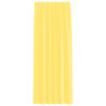 Cortinas de voile com laços 2 pcs amarelo 140x245 cm 4