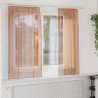 Cortinas de voile com laços 2 pcs terracota 140x175 cm 1