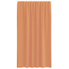 Cortinas de gasa con trabillas 2 uds terracota 140x175 cm 4
