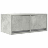 Mueble de TV madera de ingeniería gris hormigón 60x31x25.5 cm 2