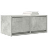 Mueble de TV madera de ingeniería gris hormigón 60x31x25.5 cm 4