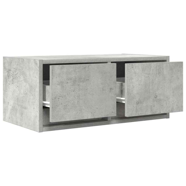 Mueble de TV madera de ingeniería gris hormigón 60x31x25.5 cm M 5