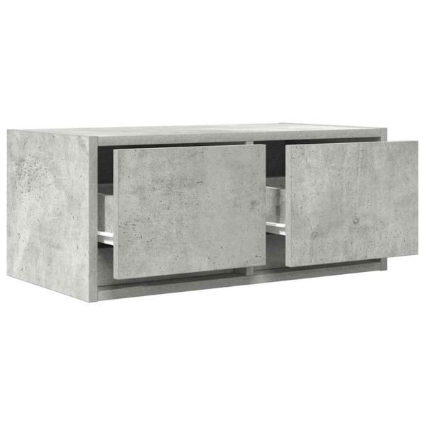 Móveis de TV 2pcs 60x31x25.5cm madeira processada cinza cimento M 5