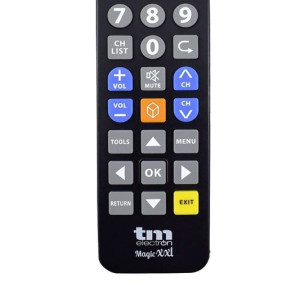 Mando a distancia TMURC502 compatible con TV Samsung/ LG/ Philips/ Sony/ Panasonic negro H