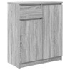 Aparador con cajón  Sonoma gris 71x35x84 cm madera de ingeniería 2