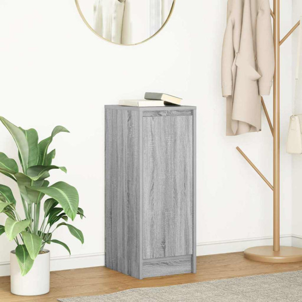 Aparador Sonoma gris 29.5x34x76 cm madera de ingeniería D