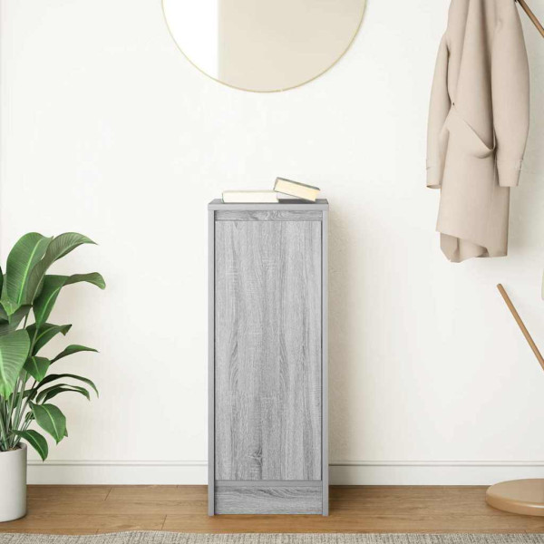 Aparador 29.5x34x76 cm derivados de madeira cinzento sonoma M 3