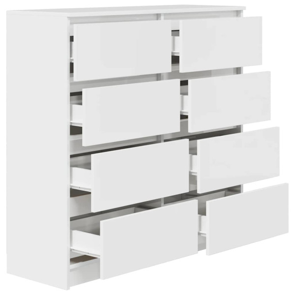 Branco montagem 100x35x99 cm de madeira de engenharia M 5