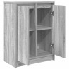 Aparador Sonoma gris 57x34x76 cm madera de ingeniería 5