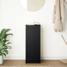 Aparador de madera de roble negro 29.5x34x76 cm 3
